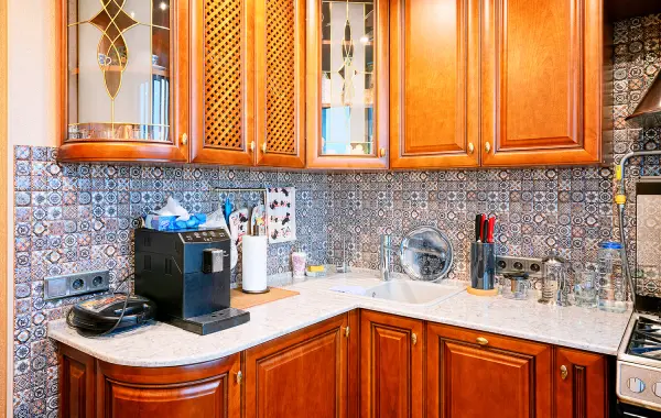 Фото Кухни ЗОВ заказ ТШ1014 Черешня 6Т8 Массив 2