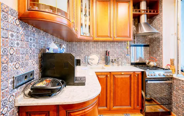 Фото Кухни ЗОВ заказ ТШ1014 Черешня 6Т8 Массив 2